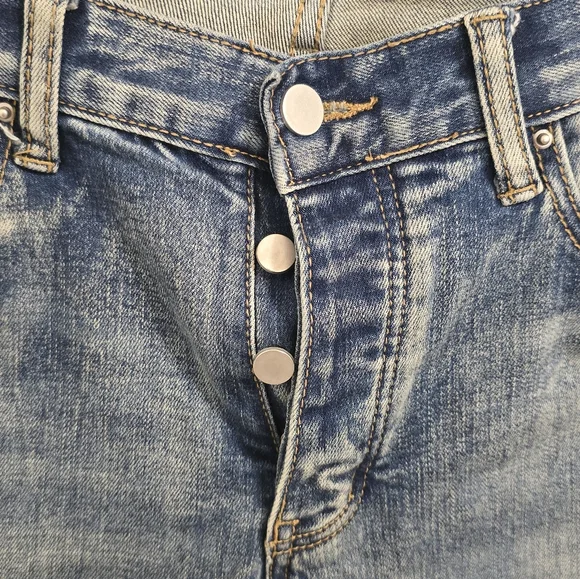 mnml slim fit faded jeans, 32 - Picture 2 of 7